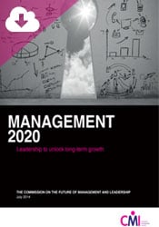 Management 2020 - Leadership to unlock long-term growth